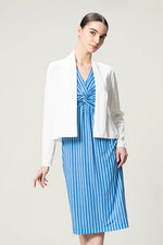 【クールニット】ショートラインカーディガン