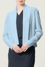 【クールニット】ショートラインカーディガン