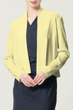 【クールニット】ショートラインカーディガン