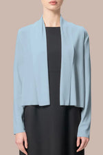 【クールニット】ショートラインカーディガン