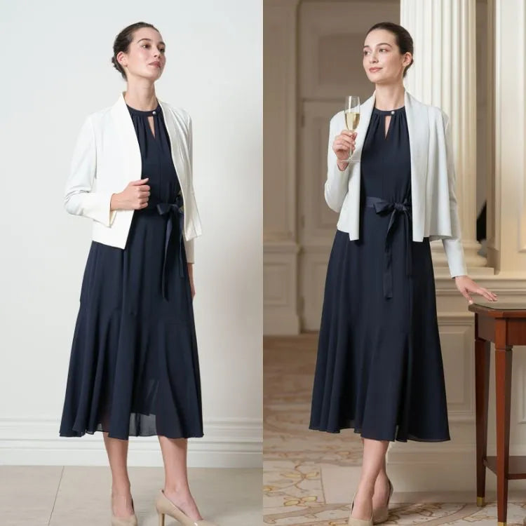 Effortless Office-to-Dinner Style