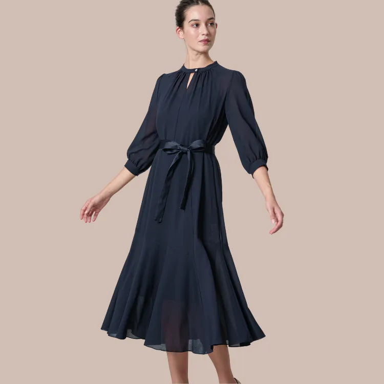 Flowing Mermaid Silhouette