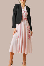 【宇宙素材】ボタン付きボレロジャケット