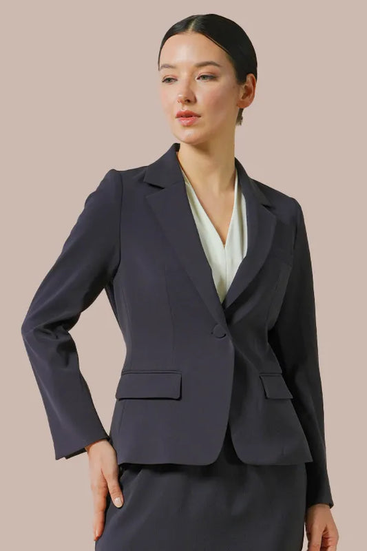 All-Season Material:  Smart Stretch Tailored Jacket