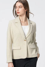 Lame Jacquard:Tailored Jacket
