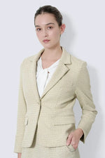 Lame Jacquard:Tailored Jacket