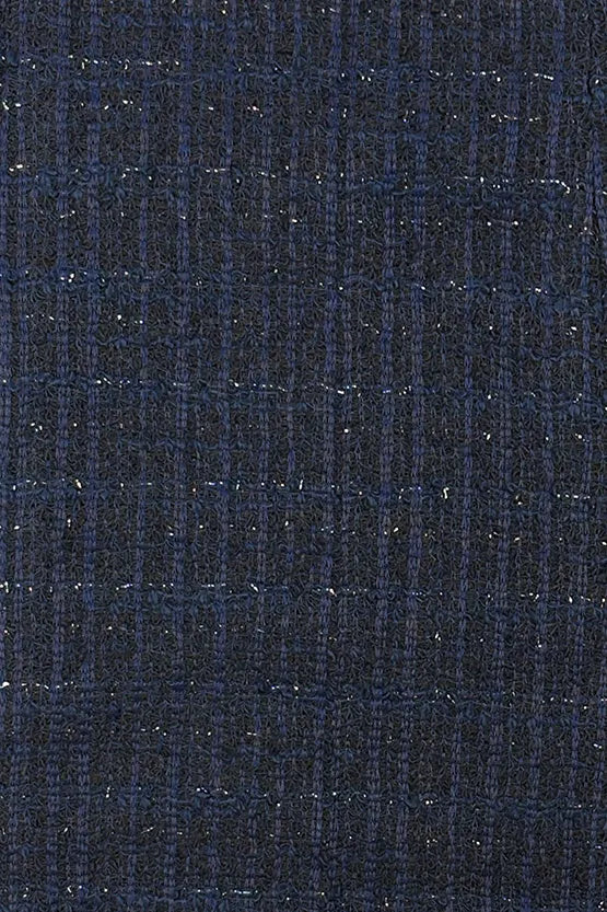 【ブークレーツイード】ネイビー セレモニースーツセットアップ