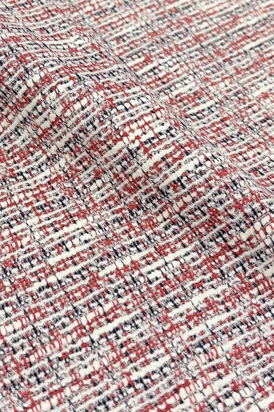 【ストレッチツイード】ショート丈ジャケット