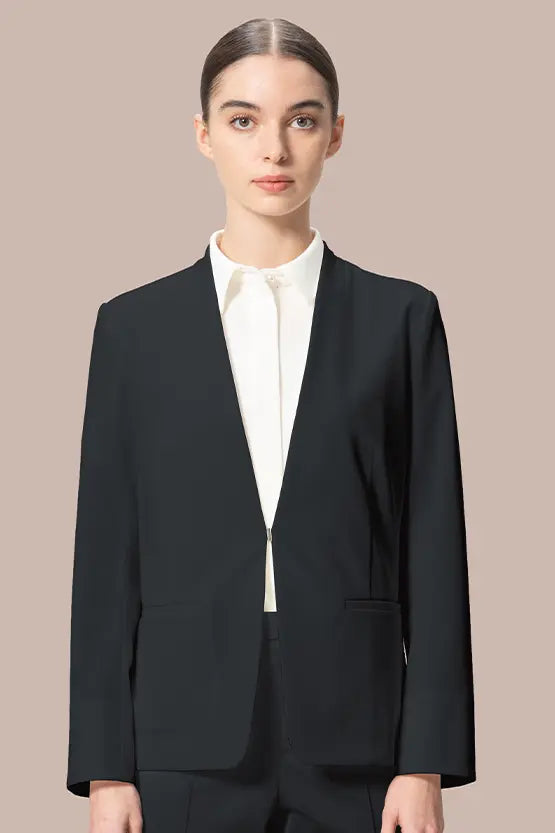 【クールテックジャージー】カラーレスジャケット