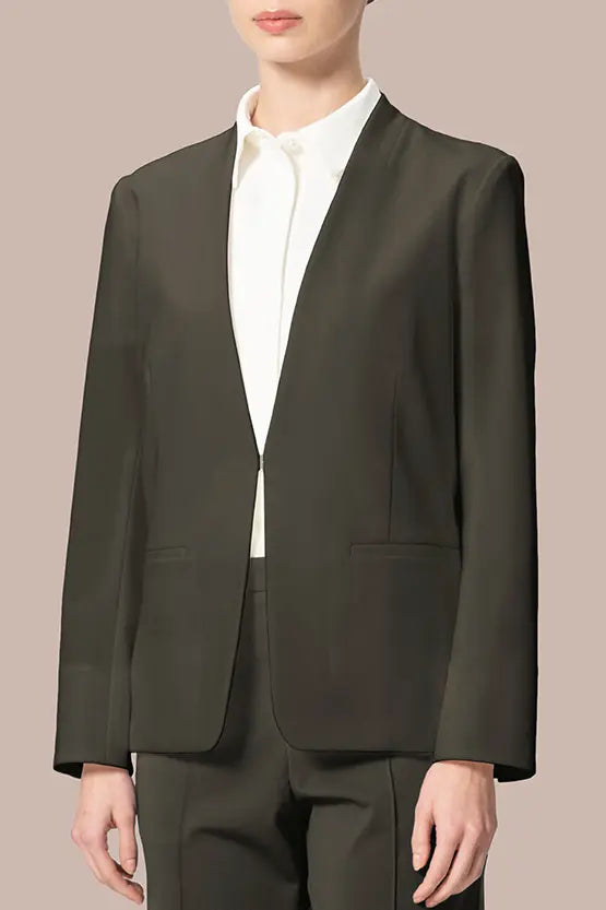 【クールテックジャージー】カラーレスジャケット