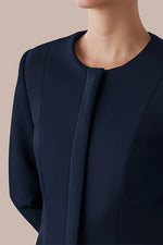 【宇宙素材】ジップペプラムジャケット