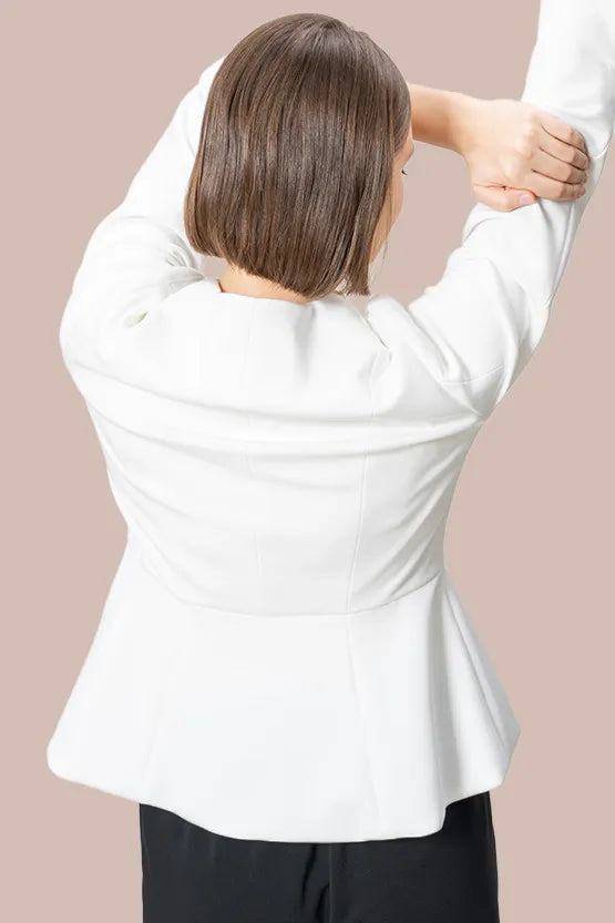 【宇宙素材】ペプラムジャケット