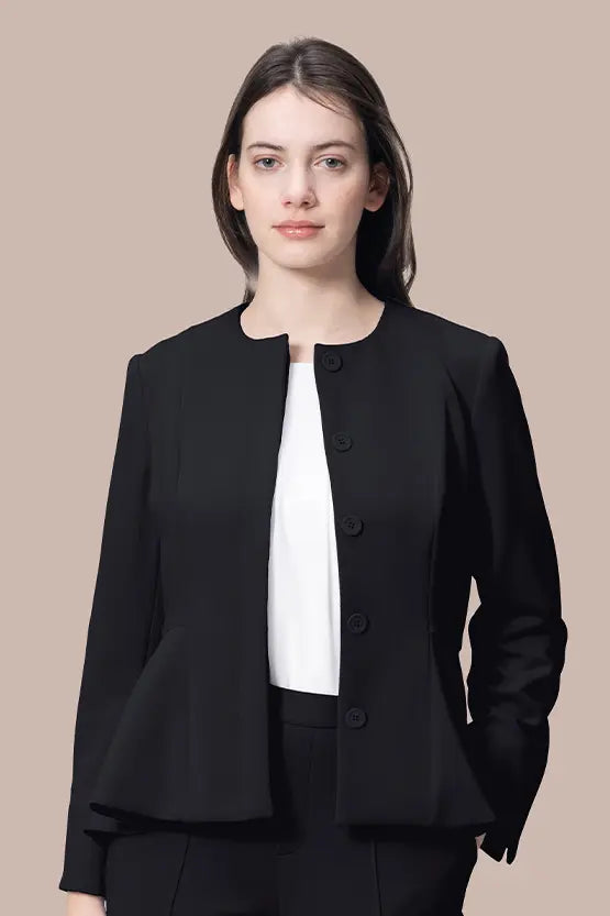 【宇宙素材】ペプラムジャケット