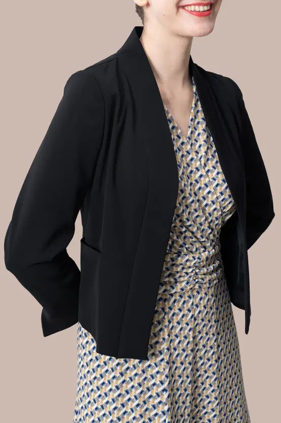 Smart Stretch:Bolero-Length Jacket
