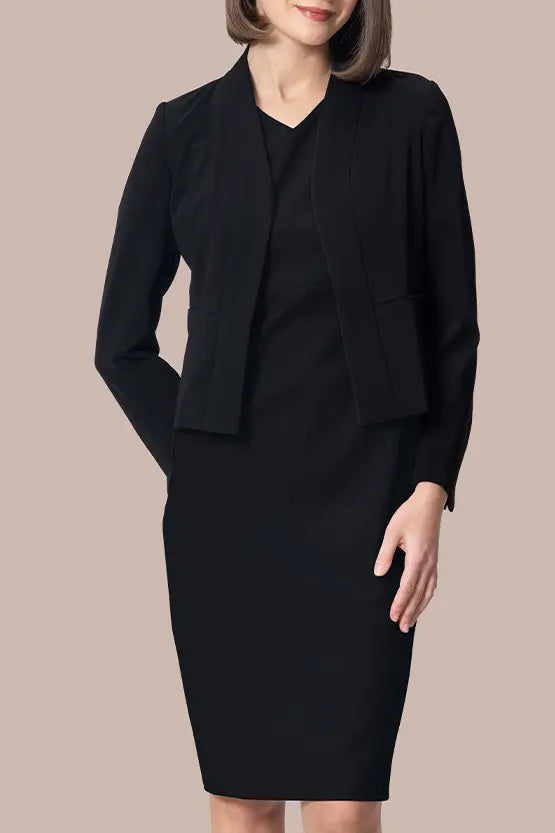 Smart Stretch:Bolero-Length Jacket