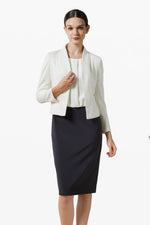 Lame Tweed: Bolero Length Jacket
