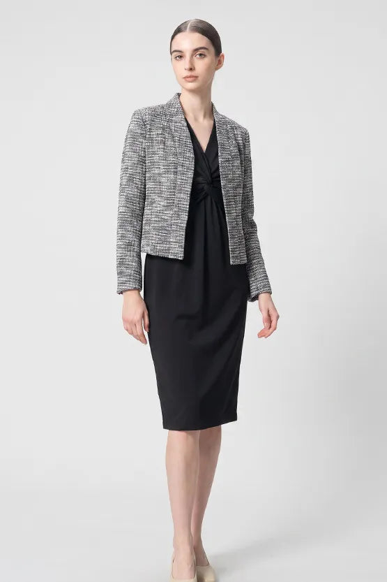 Lame Tweed: Bolero Length Jacket