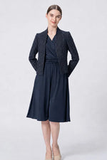 Lame Tweed: Bolero Length Jacket