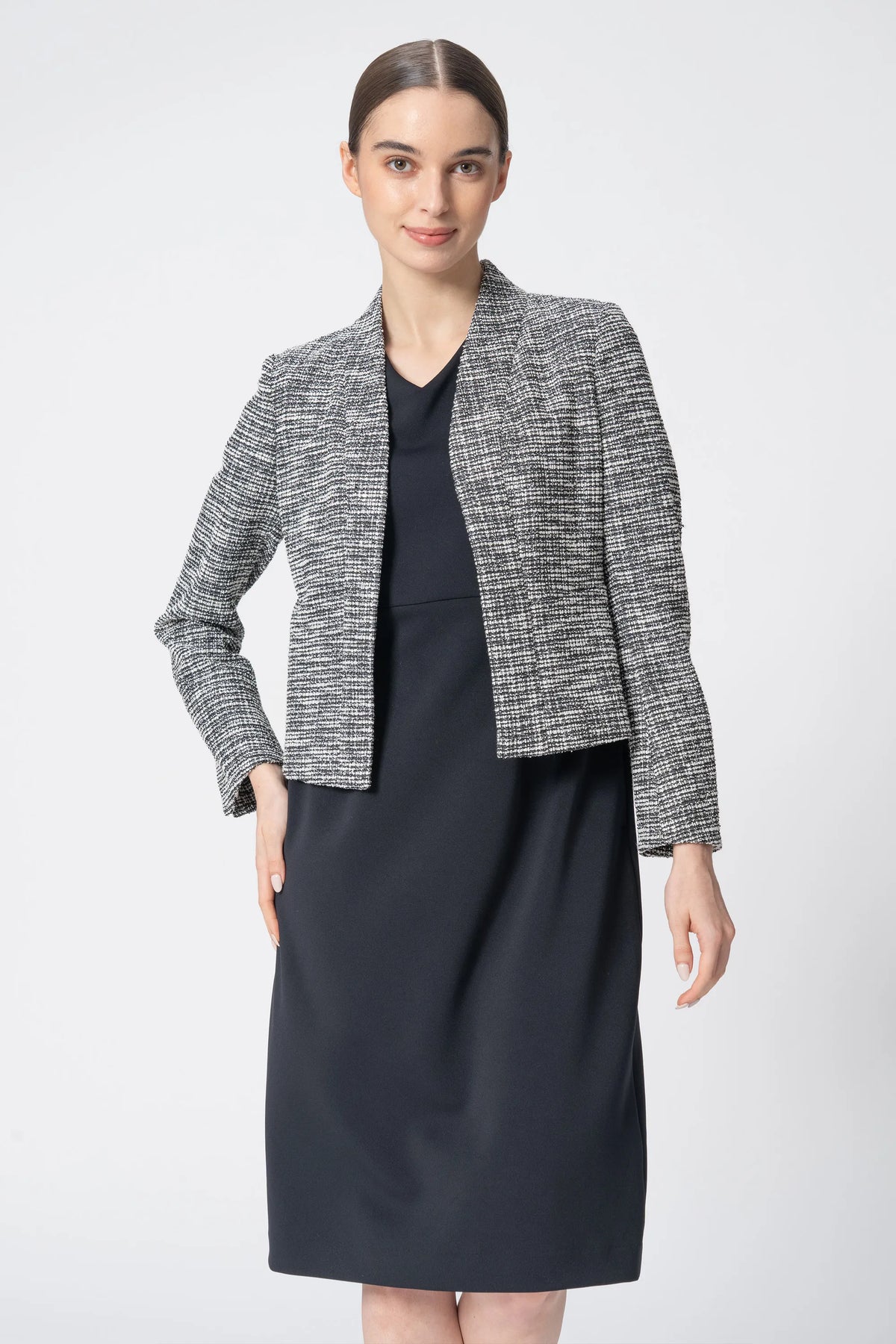 Lame Tweed: Bolero Length Jacket