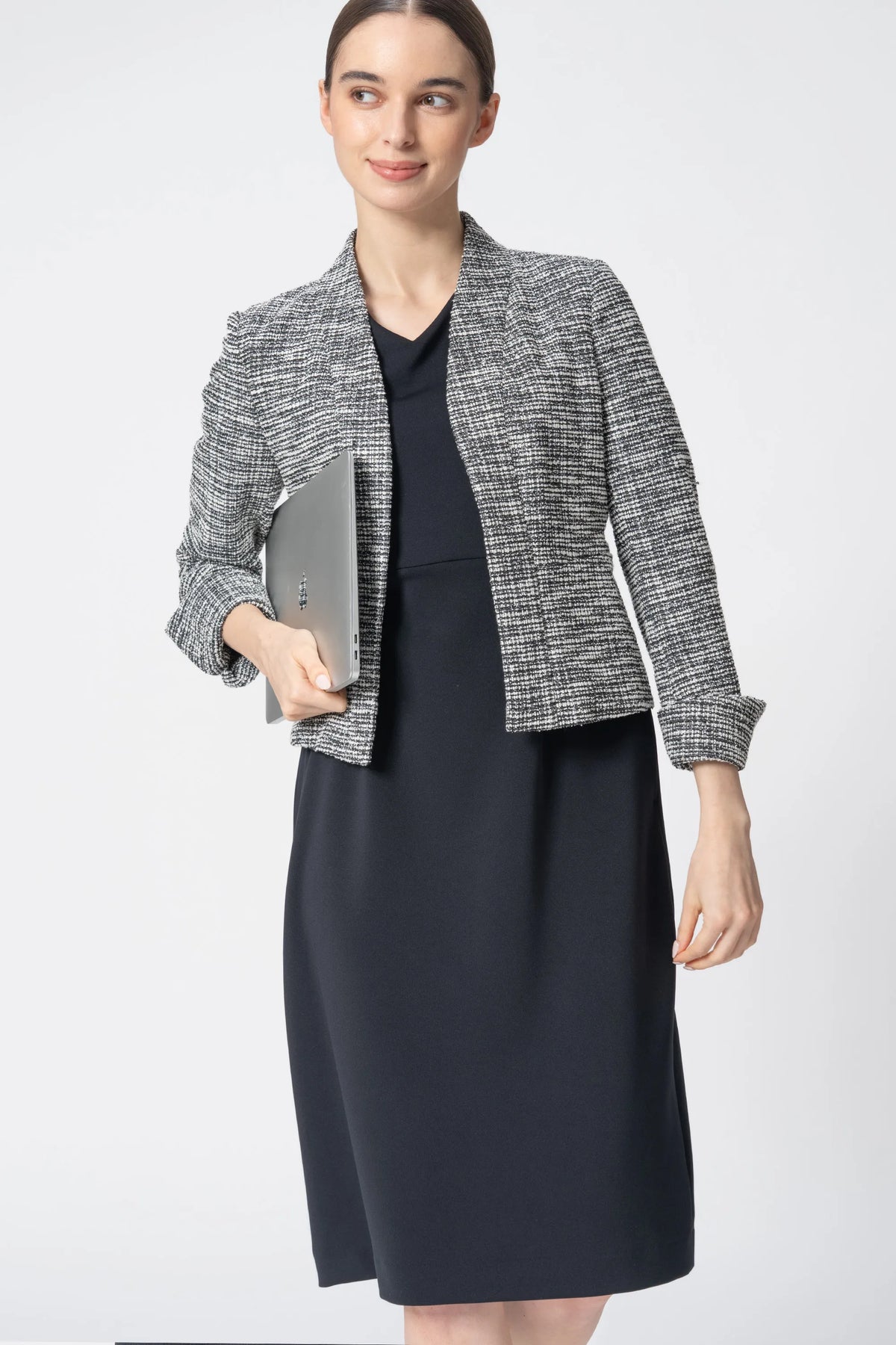 Lame Tweed: Bolero Length Jacket