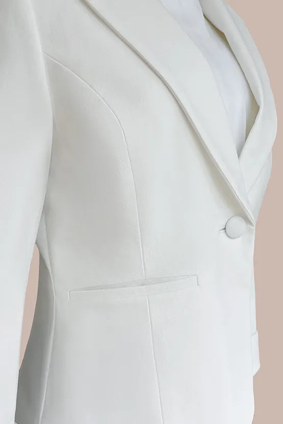 【ストレッチジャカード】テーラードジャケット