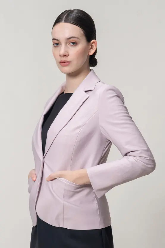 Stretch Jacquard: Tailored Jacket