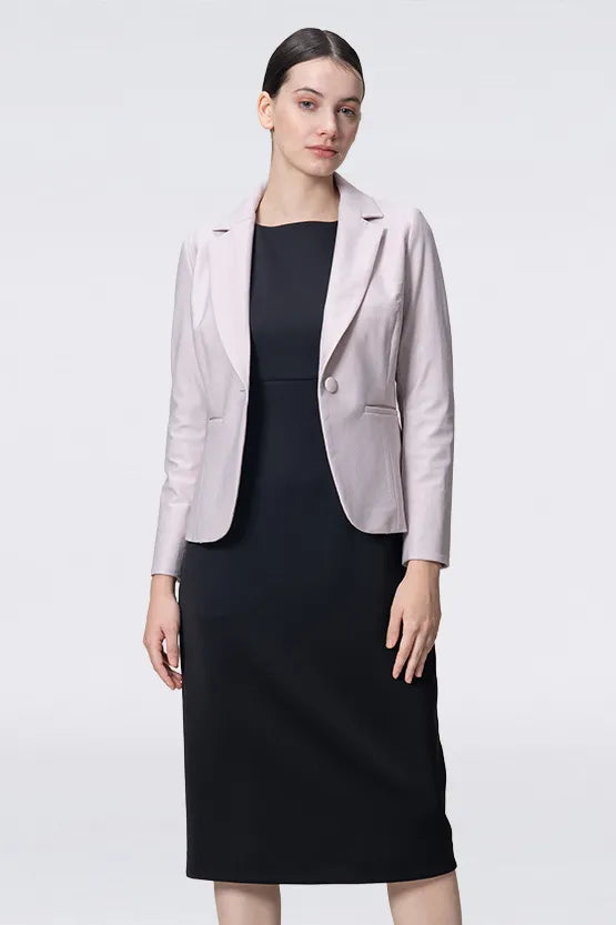 Stretch Jacquard: Tailored Jacket