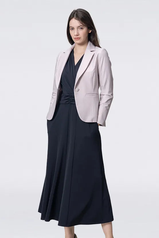 Stretch Jacquard: Tailored Jacket