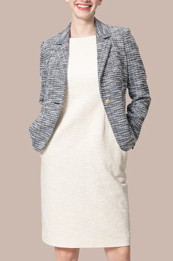 【ラメツイード】テーラードジャケット