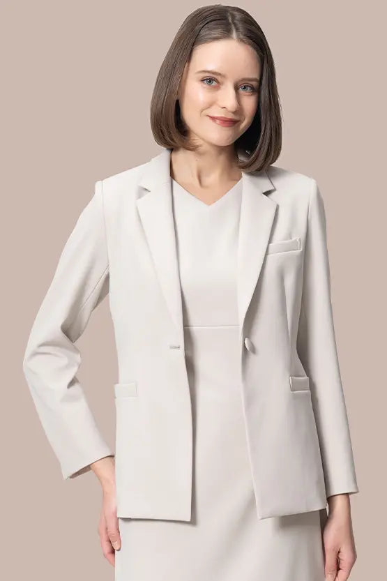 【スマートストレッチ】モードテーラードジャケット