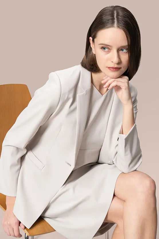 【スマートストレッチ】モードテーラードジャケット