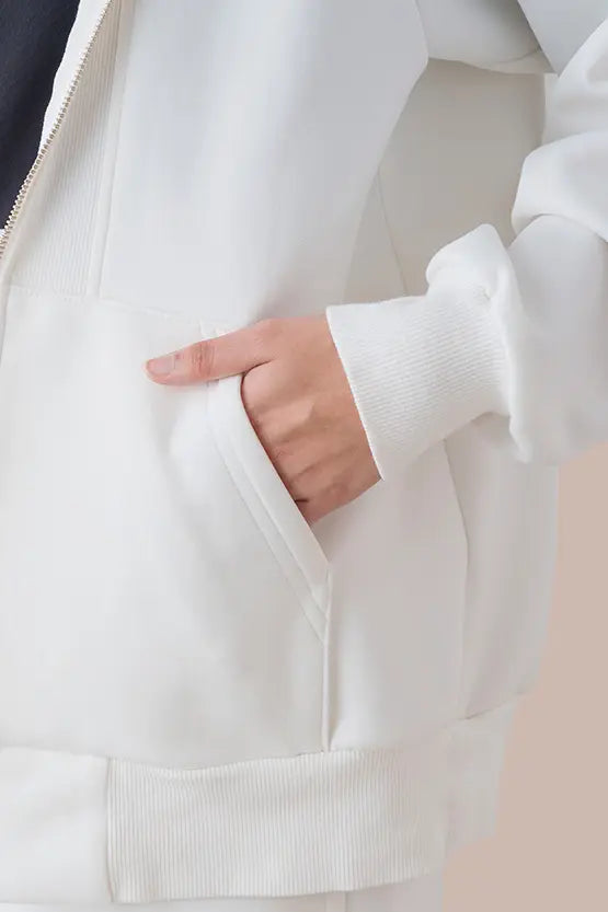 【宇宙素材】ホワイト フライトウェアセットアップ