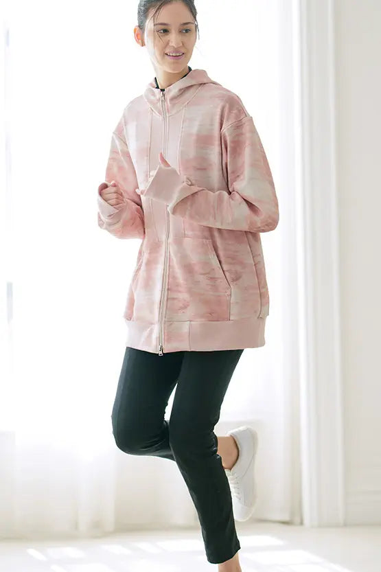 【宇宙素材】リブパーカー