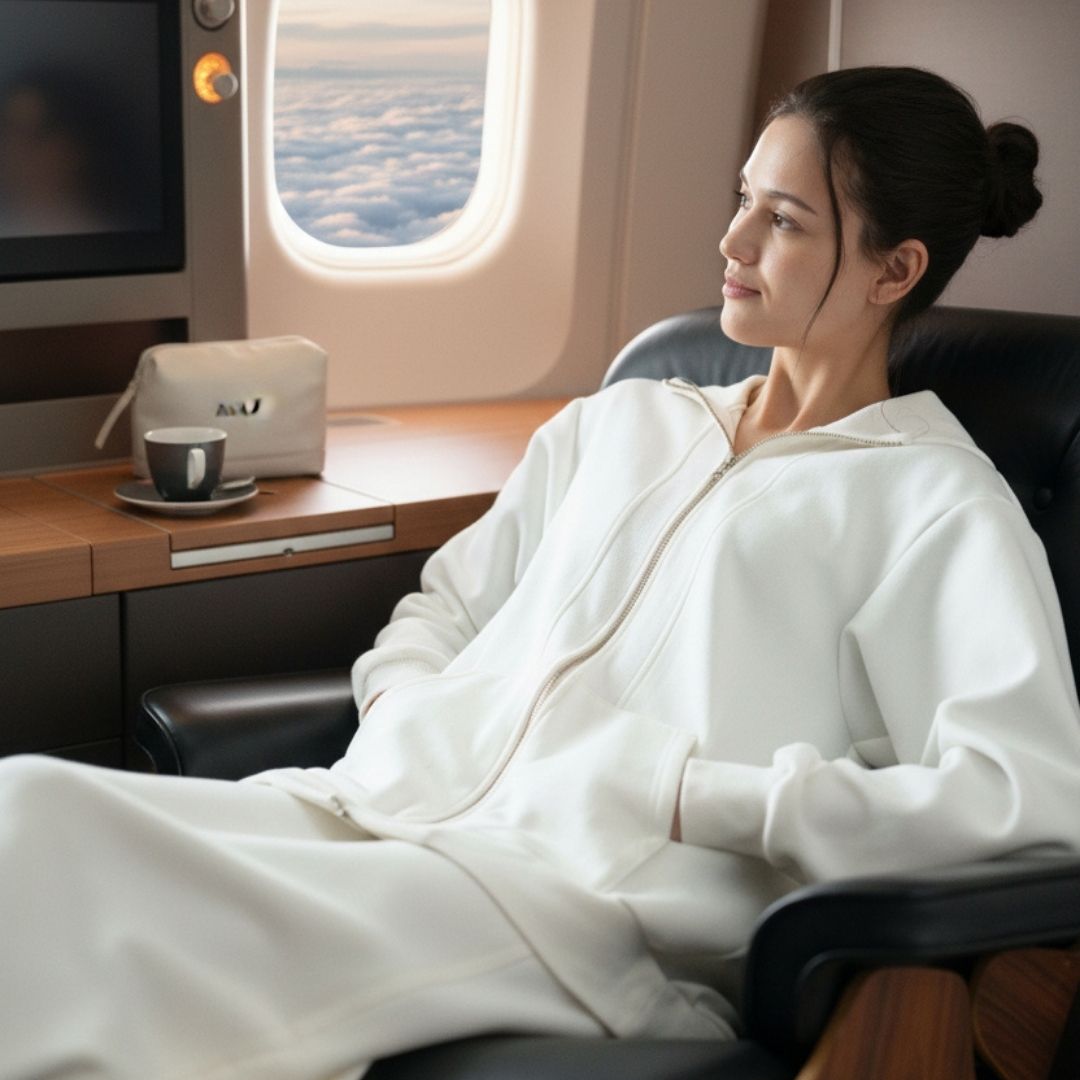 空の時間を格上げする一着