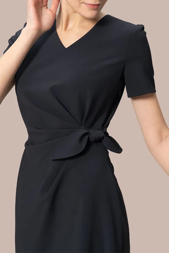 【アクティブクール】Vネックデイリーワンピース