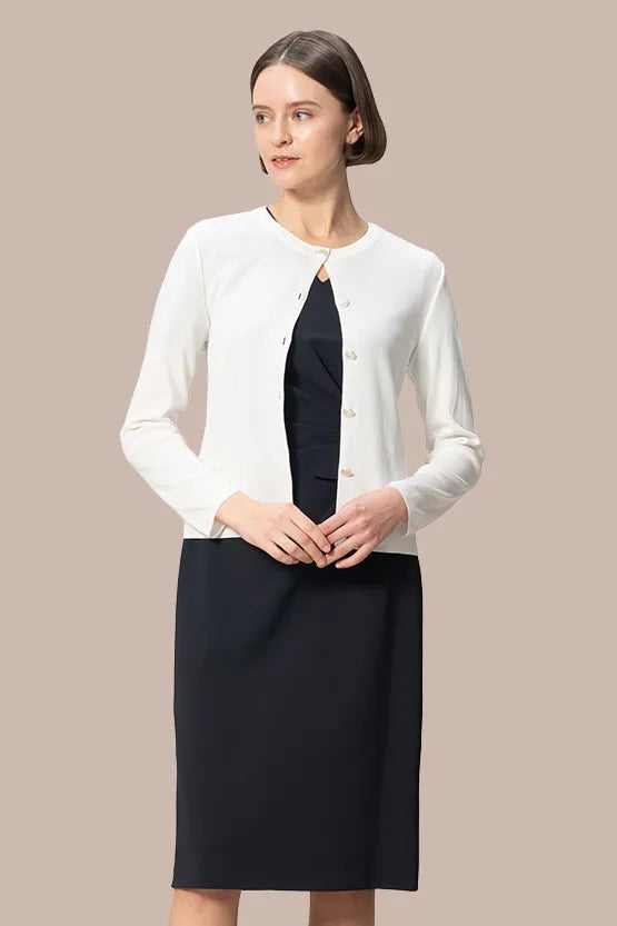 【アクティブクール】Vネックデイリーワンピース