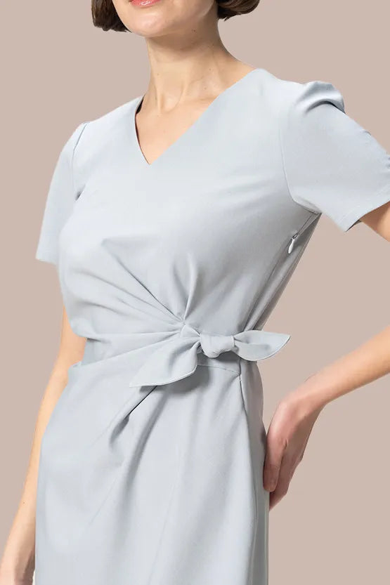 【アクティブクール】Vネックデイリーワンピース