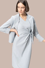 【アクティブクール】Vネックデイリーワンピース