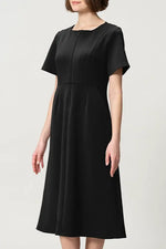 【宇宙素材】Aラインフロントジップワンピース