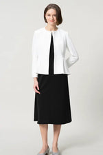 【宇宙素材】Aラインフロントジップワンピース