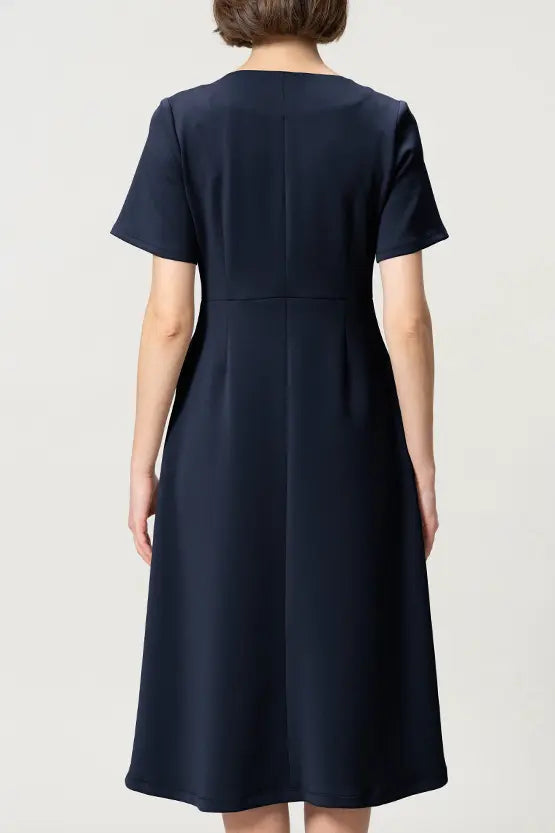 【宇宙素材】Aラインフロントジップワンピース