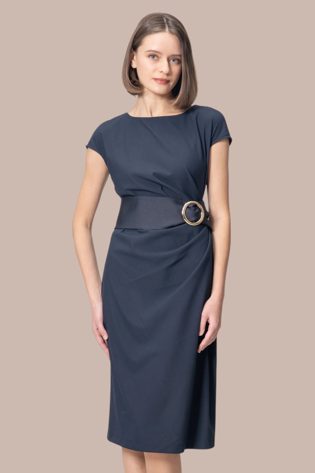 Cotton Blend Cool-to-the-touch: T-shirt with sash