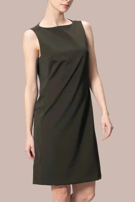 【クールテックジャージー】ミニマルワンピース‐ショート丈