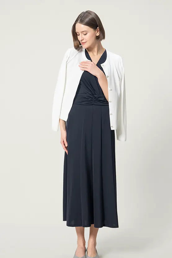 【アイスジャージー】ロングマリリンワンピース