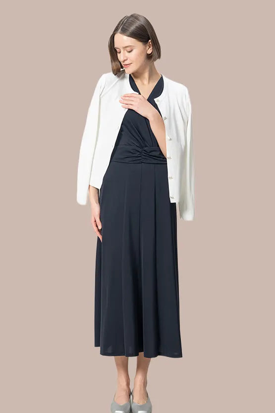 Ice Jersey Long Marilyn Dress
