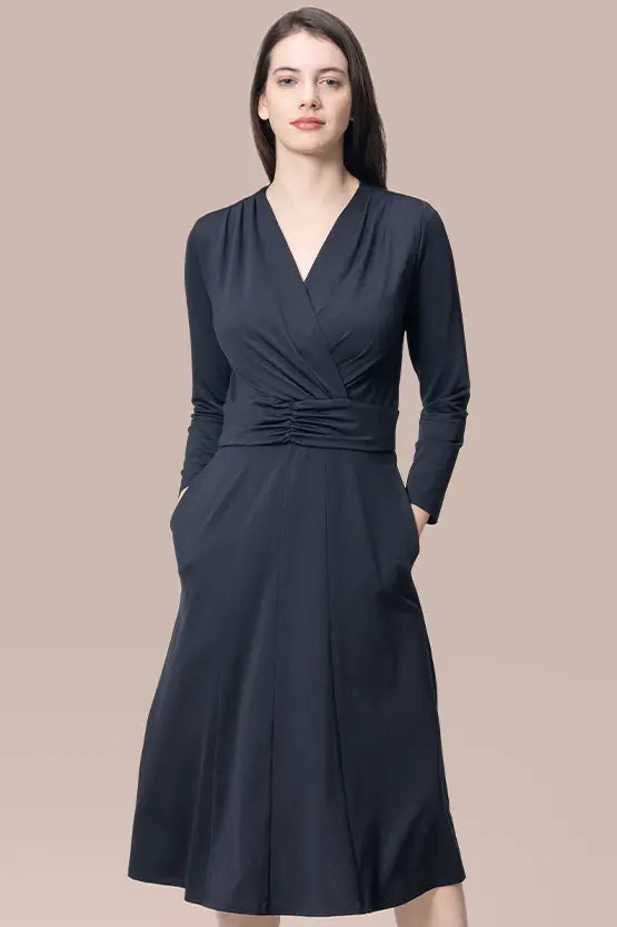 【ストレッチジャージー】ミモリンワンピース