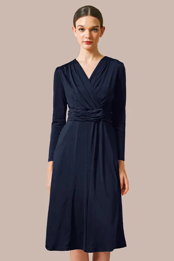 【ストレッチジャージー】ミモリンワンピース