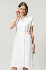 【クールテックジャージー】シャツワンピース