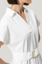 【クールテックジャージー】シャツワンピース