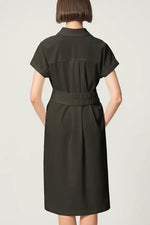 【クールテックジャージー】シャツワンピース